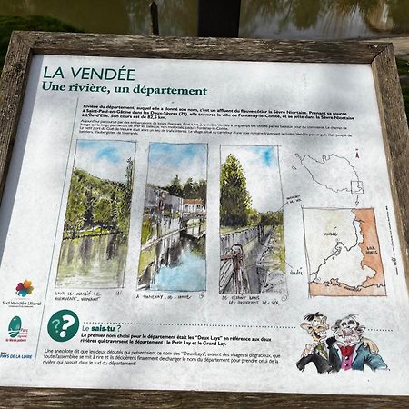 La Maison Du Bonheur Le Gué-de-Velluire Eksteriør billede